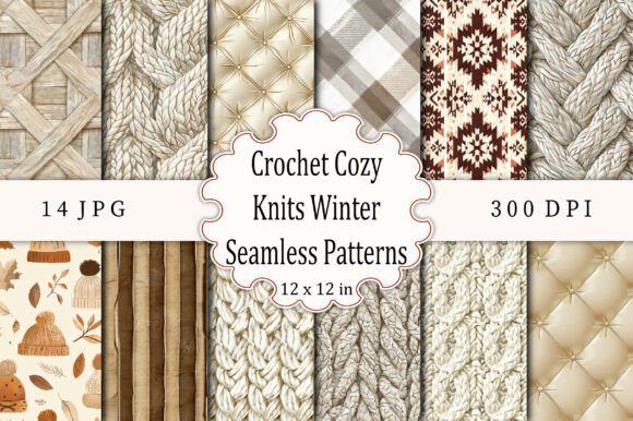 Crochet Cozy Knits Winter Patterns