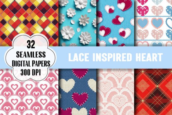 Lace Inspired Heart Patterns: Elevating Everyday Creations with Grace and Style