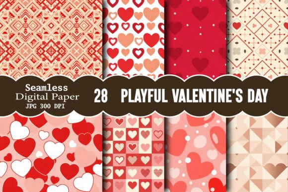 Playful Valentine’s Day Patterns