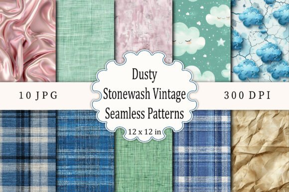 The Timeless Appeal of Dusty Stonewash Vintage Patterns in Modern Design